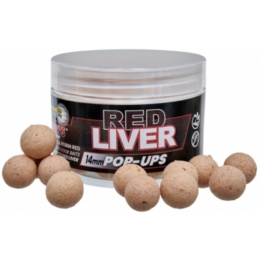 Starbaits Red Liver  Pop-up 14mm 50g